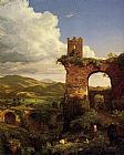 Thomas Cole Canvas Paintings - Arch of Nero